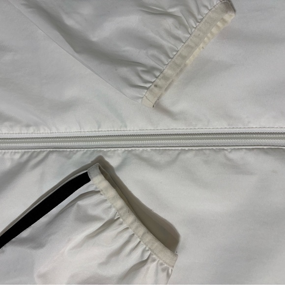 Adidas Black & White Hooded Windbreaker – Size Small - Picture 6 of 8